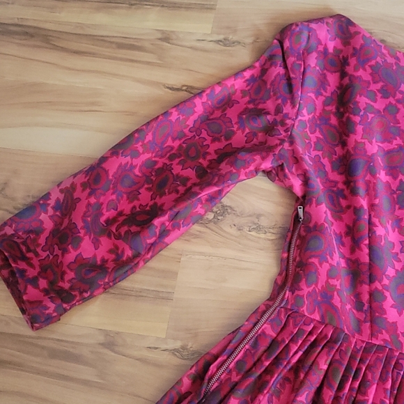 Vintage 50s Floral Day Dress As Is Condition - Picture 8 of 16